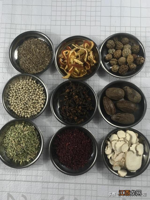 卤肉香料配方 卤肉的卤药包里都有什么配料