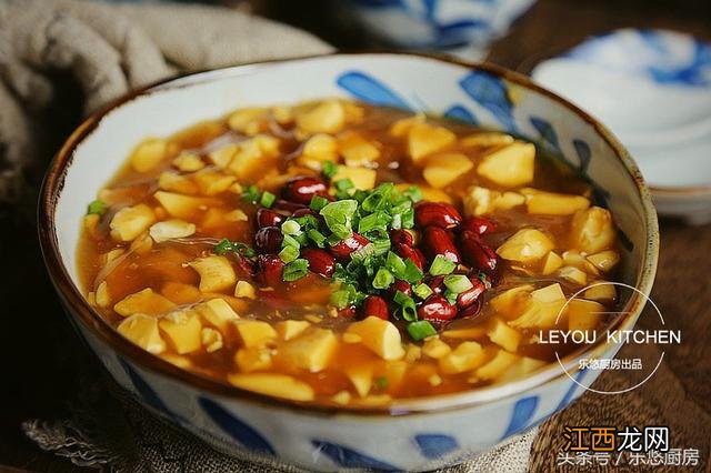 自己在家怎么点豆花 豆花拿什么点好看