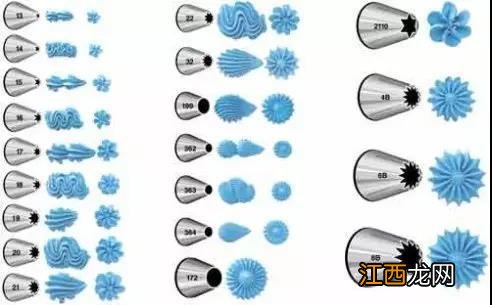 蛋糕菊花 生日蛋糕常用的裱花嘴