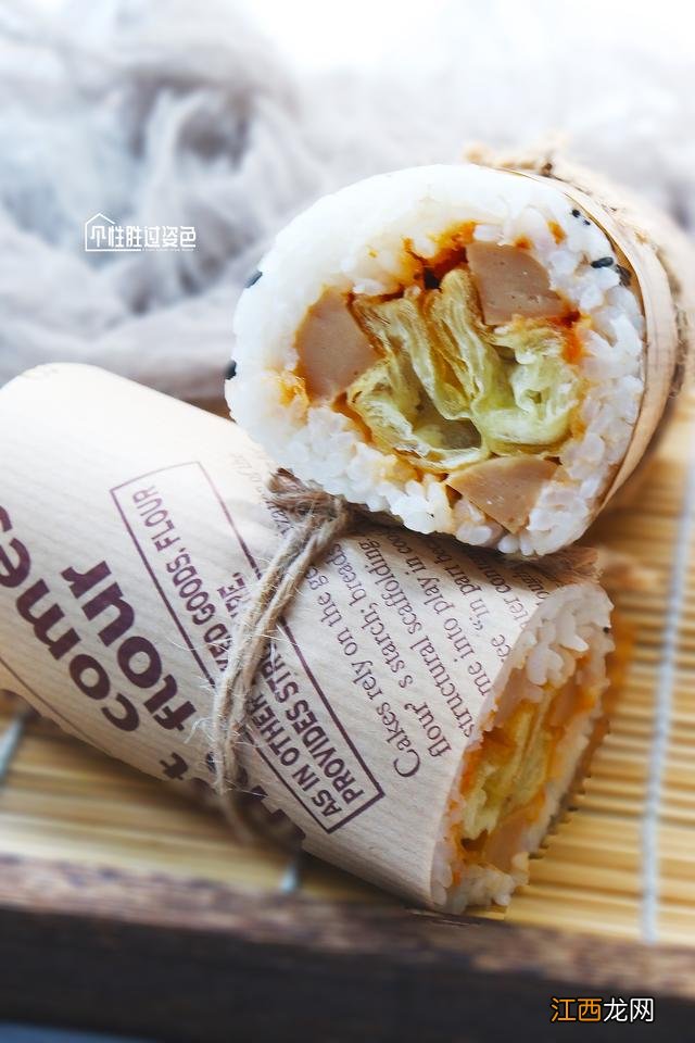 粢饭团 饭团外面裹的是什么