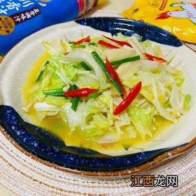 串料炒金针菇 什么料炒金针菇好吃又香