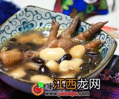 黑豆鸡脚汤 黑豆煲鸡爪有什么功效