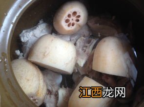 广东人煲莲藕汤大全 生蚝莲藕汤