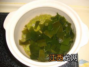 绿豆汤清热解毒 绿豆海带放什么糖好