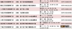 洛阳市预防接种门诊一览表 洛宁县预防接种门诊一览表