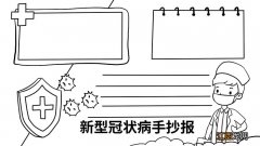 新型冠状病手抄报内容 新型冠状病手抄报内容画法