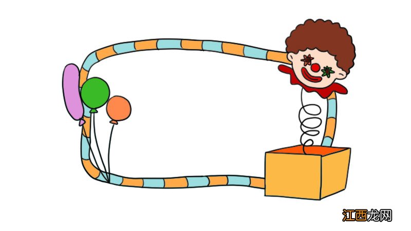 愚人节搞怪边框画法 愚人节搞怪边框