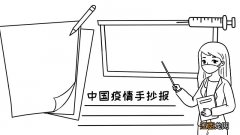 中国疫情手抄报 中国疫情手抄报画法