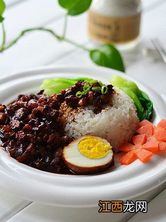 台湾著名小吃：台湾卤肉饭的做法各地小吃