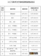 第 3 号 2022瑞安教育局新学期开学前后校园安全工作提示