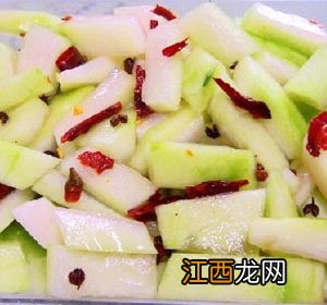 西瓜皮泡菜的做法