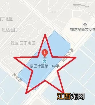 2022年鄂尔多斯市硕士研究生招生考试各考点位置图