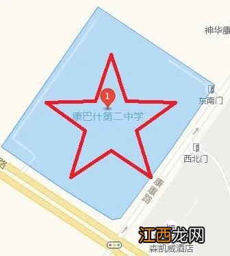 2022年鄂尔多斯市硕士研究生招生考试各考点位置图