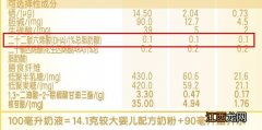 金领冠珍护维生素D含量多少