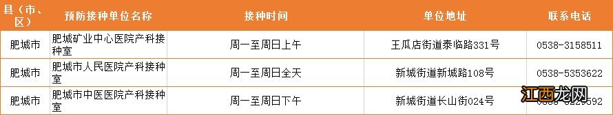 泰安市预防接种门诊大全 泰安市第一人民医院预防接种门诊