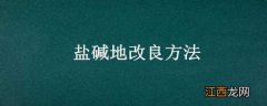 盐碱地改良方法 盐碱地改良方法熟石灰