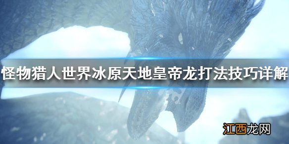 怪物猎人世界冰原煌黑龙怎么打 怪物猎人世界冰原天地皇帝龙怎么打