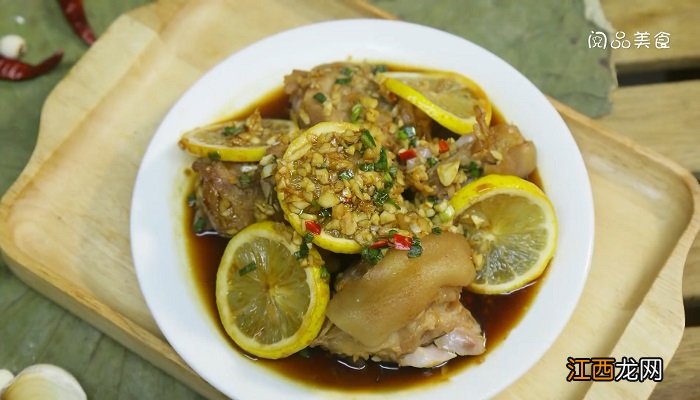 酸辣猪脚的做法是什么 酸辣猪脚怎么做