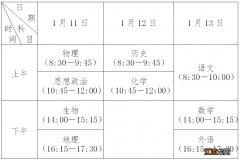 江苏省2023年高中学业水平考试时间+考试科目