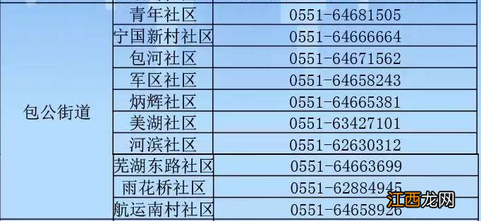 合肥包河包公街道疫情防控报备电话 合肥包河区防疫疾控中心电话