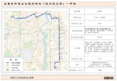 长春路公交车路线图 长春公交干线M301路路线图及站点设置