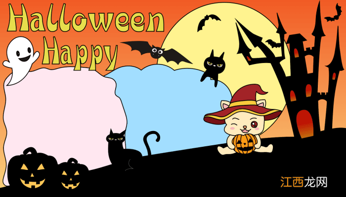 英文万圣节手抄报 英文万圣节手抄报内容
