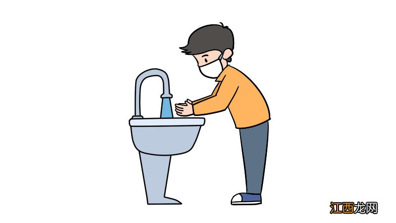 小孩洗手简笔画教程 儿童简笔画洗手