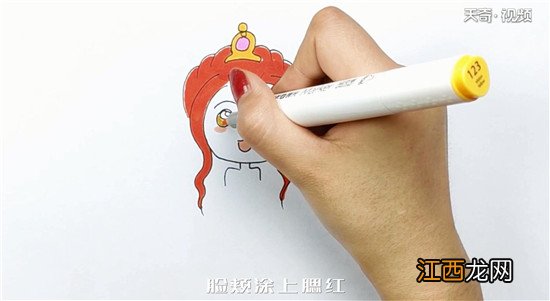 叶罗丽简笔画梦公主 叶罗丽简笔画