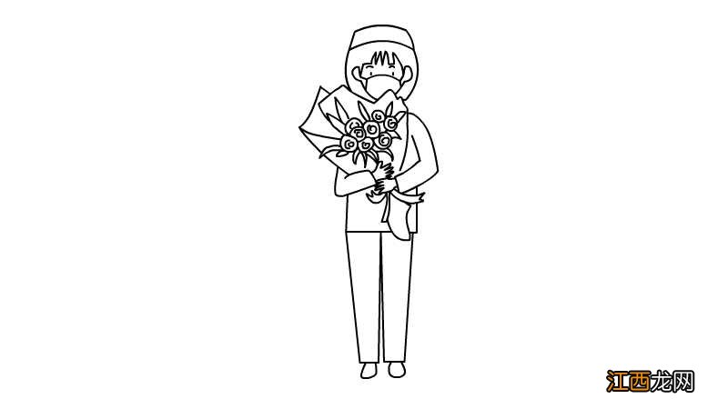 致敬医护人员简笔画图片 致敬医护人员简笔画