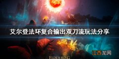 艾尔登法环pvp 艾尔登法环双刀流怎么玩