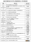 西安市碑林区学区划分2021 2022西安碑林区入学日程安排是什么