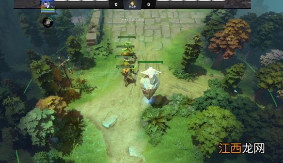 dota2第一波兵线没仇恨 DOTA27.29兵线怎么控制