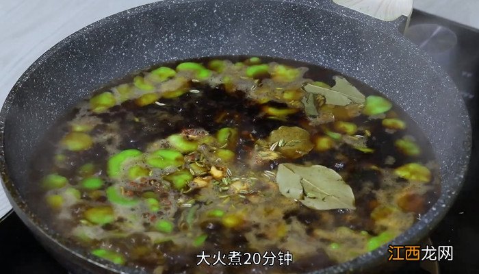 五香蚕豆家常做法 水煮五香蚕豆的做法