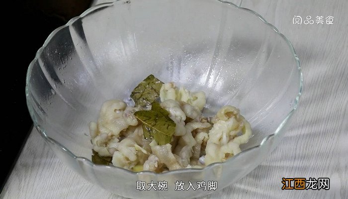 蒜泥鸡脚怎么做的凉拌 凉拌蒜蓉鸡脚的做法