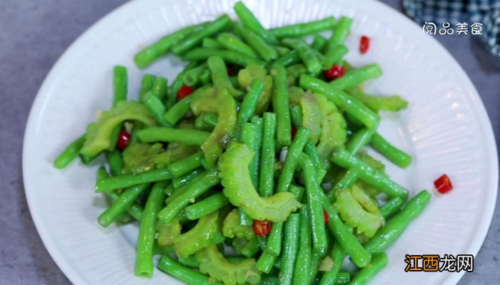 茄子豆角苦瓜怎么炒好吃窍门 豆角苦瓜怎么炒