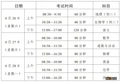 2021东莞初中学业水平考试时间 2021东莞初中什么时候考试