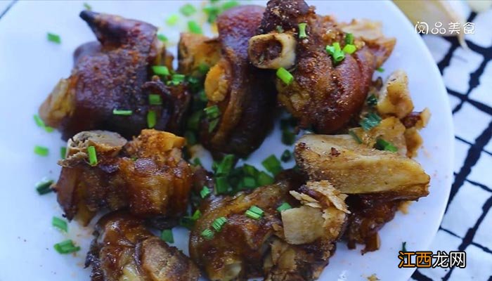 猪脚怎么油炸 怎么炸酥脆猪脚