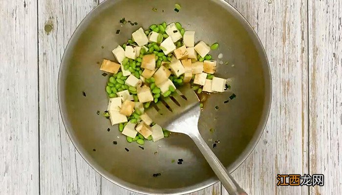 豆腐炒毛豆做法 炒毛豆腐怎么做好吃