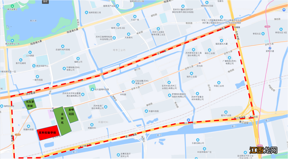 苏州工业园区学区划分2021 2022年苏州工业园区初中学校学区划分