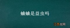 蛐蛐是益虫吗 蛐蛐是益虫吗?它能干什么