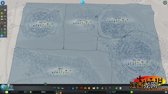 《城市：天际线》环形城市建造图及完美圆形道路画法攻略