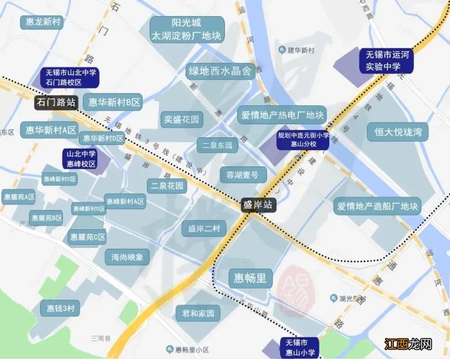 无锡连元街小学惠山分校地址+规划 无锡连元街小学惠山分校什么时候建