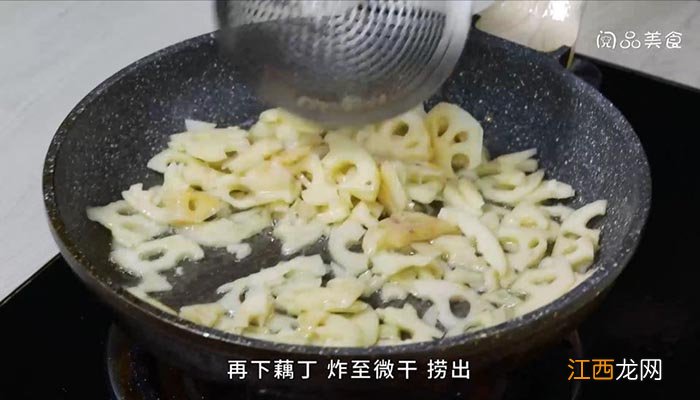 藕丁炒鸡肉的家常做法 藕丁炒鸡肉