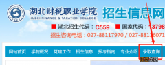 2022年湖北财税职业学院高考录取查询方法及查询系统官网