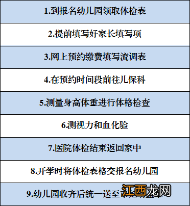 扬州儿童入园入托体检需要带什么 扬州幼儿入园体检时间及流程