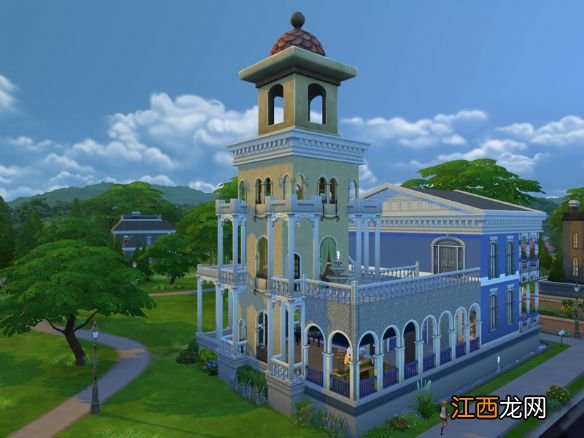 模拟人生4塔楼 《模拟人生4》精灵塔建筑分享赏析