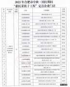 2022中秋国庆合肥1元菜篮子工程门店名单