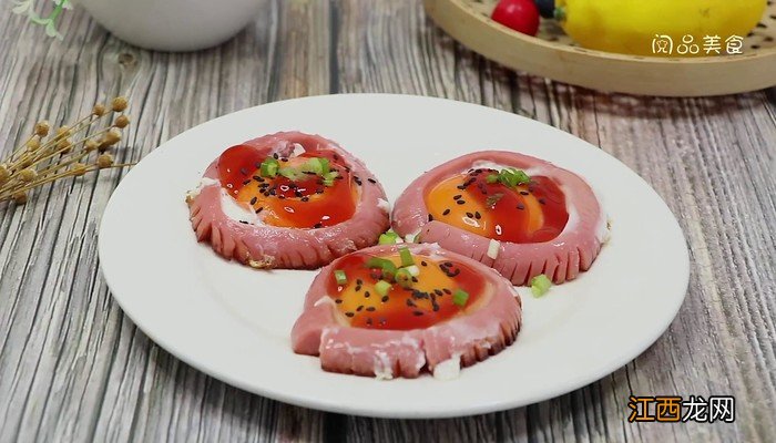 用鸡蛋香肠做美食 香肠鸡蛋花的做法