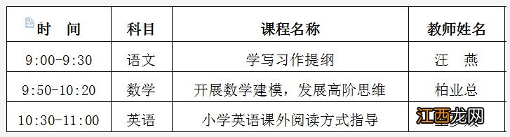 2021年8月连云港“港城名师线上行”活动安排