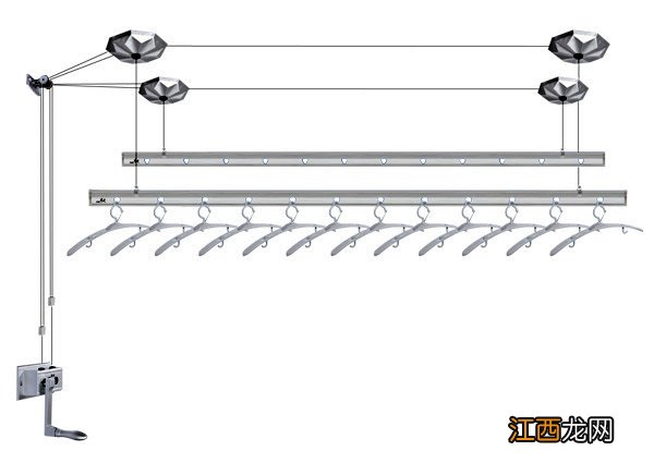 手摇晾衣架安装你会吗 手摇晾衣架自己能安装吗
